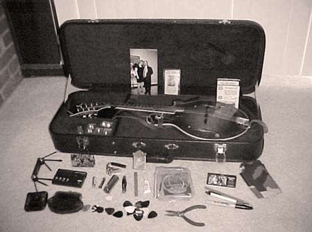 inside my mandolin case