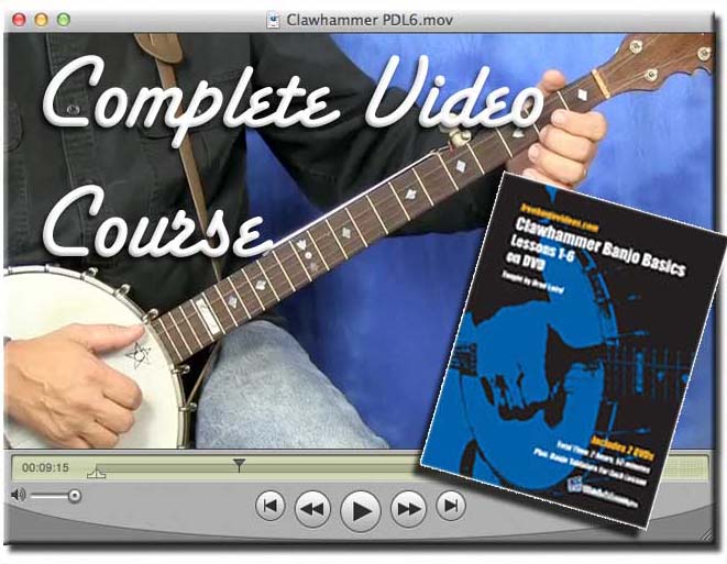 bradley laird's clawhammer banjo video course