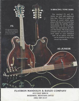 brad laird flatiron mandolin bozeman