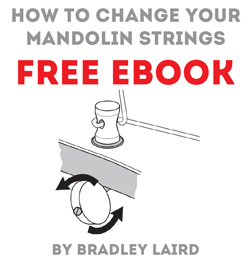 free mandolin lesson eBook how to change strings