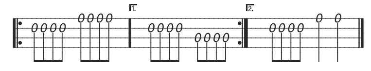 mandolin tablature