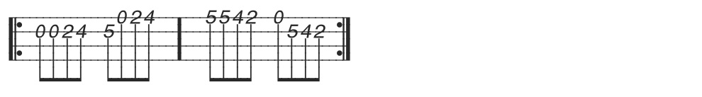 mandolin tablature