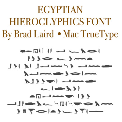 egyptian font