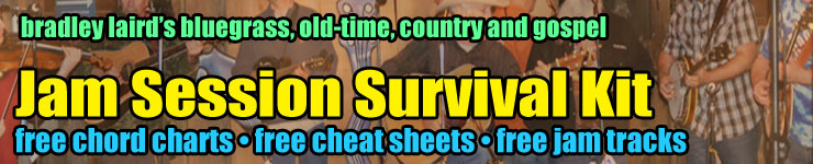 Free Jam Session Survival Kit • Free Chord Charts • Free Cheat Sheets • Free Jam Tracks